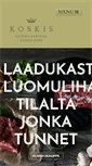 Mobile Screenshot of koskis.fi